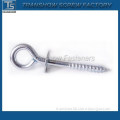 good quality zinc plated eye screw with shoulder